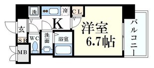 S-RESIDENCE新大阪Ridenteの物件間取画像